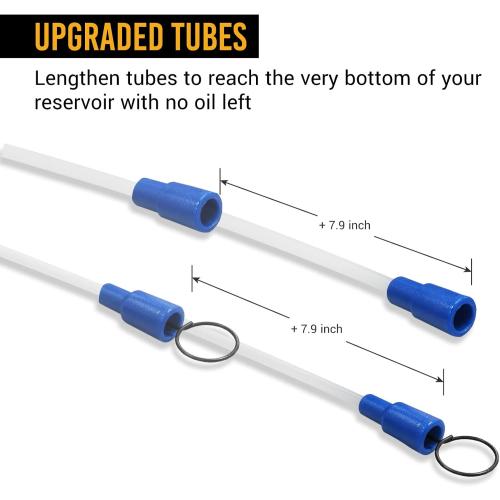 EWK 10.5L Manual Oil Extractor Change Pump for Automotive Fluids Vacuum Evacuation