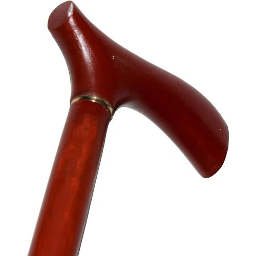 Wooden Walking Stick with Handle (36-inch, Brown) Beautiful Cane