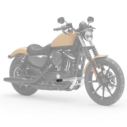 Chromed Crash bars For Harley Davidson Sportster 883 1200 Iron 883 Forty Eight Seventy Two XL 1200V XR1200 2004–2025 highway bars (Chromed)