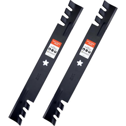 Grasscool 138971 134149 Mulching Blades for Craftsman 42 inch Deck Riding Lawn Mower LT1000 LT2000 T110 with 5-Star Mounting Pattern Replace 532138971 138498