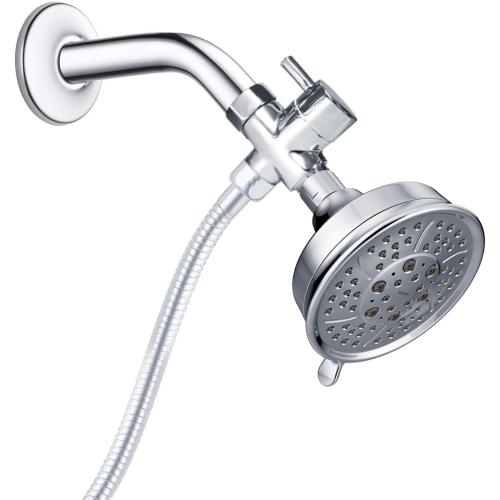 Solid Brass 3-way G1/2 Shower Diverter Chrome Plating