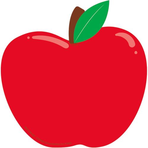 Eureka Apple Paper Cut-Out Classroom Decorations for Teachers, 36 Pieces
