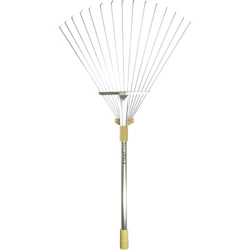 DOCA Gardening Tools Attachment - Extension Pole for Tree Trimming, Fruit Picker, Roof Rake for Leaves - Roof Rake