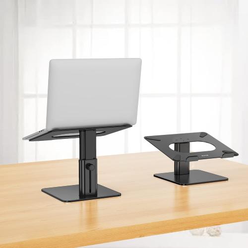 New, open for inspection BESIGN LSX6N Laptop Stand, Ergonomic Adjustable Notebook Riser Holder, Computer Stand Compatible with Air, Pro, Dell, HP, Lenovo More 10-15.6 Laptops, Black