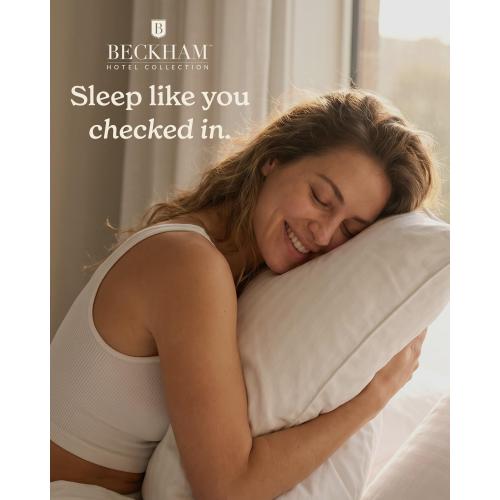 Beckham Hotel Collection Bed Pillows Standard/Queen Size Set of 2