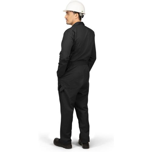 NY Threads Men’s Twill Coverall Relaxed Fit Long Sleeve Utility Work Wear Large