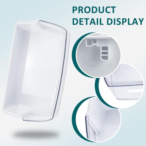 AAP73631502 Refrigerator Door Bin Shelf Replacement RIGHT Compatible for Ken-more LG Elite Refrigerator Shelf Replacement-LFX28968ST Door Bin AP5673810,2652330,AAP72909218-by MIFLUS