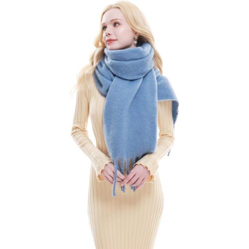 RIIQIICHY Chunky Scarf for Women Winter Warm Thick Scarves Oversized Blanket Scarf