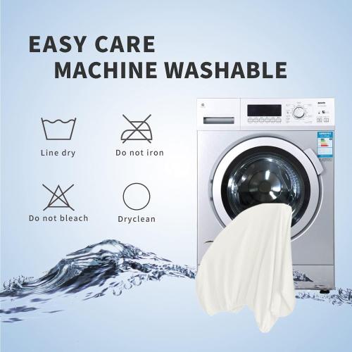 Easy-Going Stretch Bed Headboard Slipcover, Small Square Jacquard Furniture Cover, Dustproof Protector Cover for Bedroom Decor (Queen, Cream)