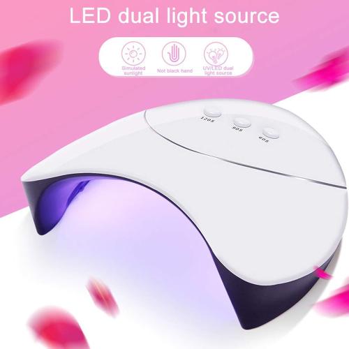 36W LED Nail Gel Curing Lamp Light Nails Polish Dryer Nail Art Machine Tools