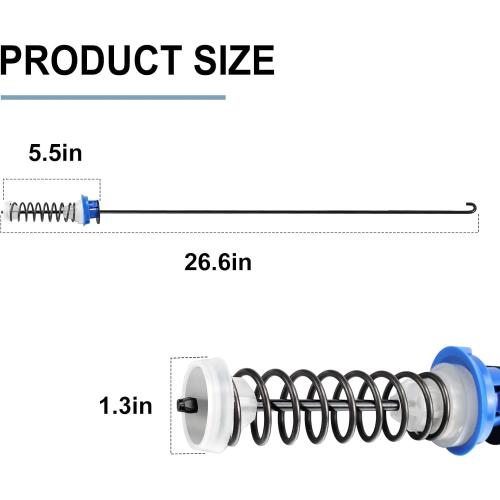 W10247710 Washer Suspension Rod Kit by Sikawai Fit Whirl-pool Ken-more May-tag Washing Machine Replace W10237427 W10256514 W10277357 PS2355518-4 Pcs