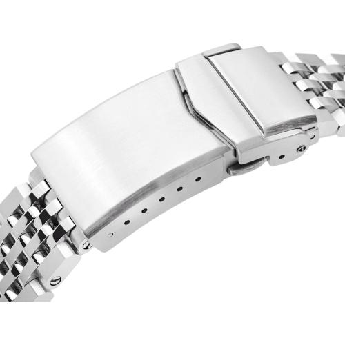 MiLTAT 20mm Asteroid QR Metal Watch Band Straight End Quick Release, 316L Stainless Steel
