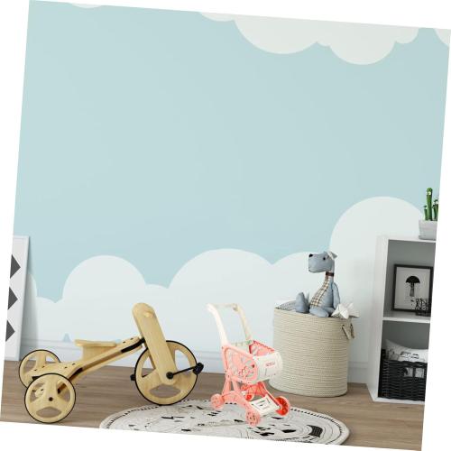 Vaguelly Mini Shopping Trolley for Boys and Girls Boy Girl Shopping Cart Model Fun Desktop Organizer and Play Toy for Imaginative Play and Room Decoration Sturdy Design