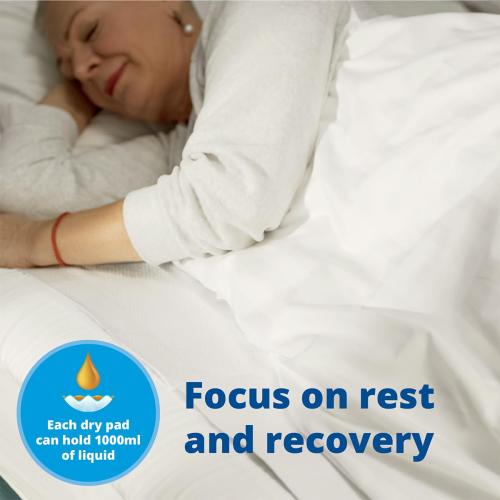 Medline Ultrasorbs Bed Pads Disposable Adult, Advanced  Ultra Thick, 30x36, 40 Count, Chucks Pads Disposable Adult, Heavy Duty Chux Pads, for Incontinence, SlipResist Technology, 300 LB Capacity