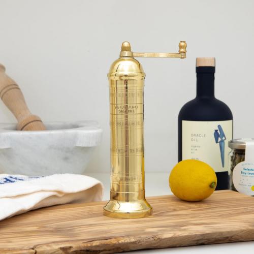 The Original European Mill (Brass, 8-Inch Salt)
