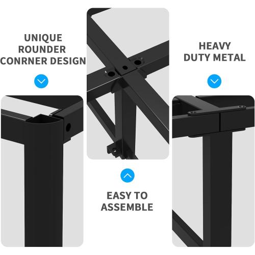 Queen Box Spring, 9 Inch Box Spring for Queen Bed, Heavy Duty Metal Frame Mattress Foundation Support for 3000lbs, Easy Assembly, Noise Free, Non Slip