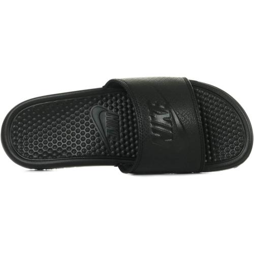 Size 10 Color Gold and Black Nike Women's Benassi Just Do It Slide Sandal