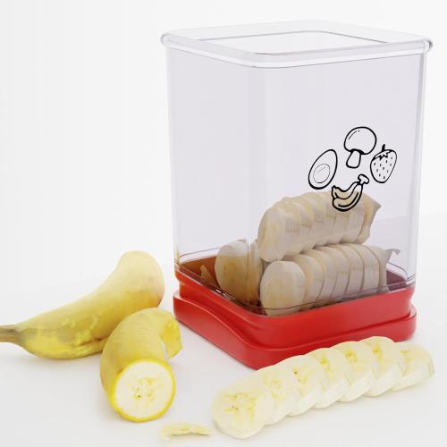 2 Pack Fruit Slicer Cup, Speed Cutter for Strawberry Banana Grape Egg, Stainless Steel Vegetable Cutting Kitchen Gadget, Kitchen Portable Slicing Tool