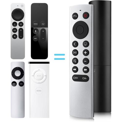 Replacement for Apple-TV-4K-Remote, Remote Control for Apple TV 4K/HD (NOT Siri and Voice)