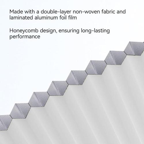 Size 24x48 Color White Half Circle Window Shade Arch Window Cellular Blackout Shades Cordless for Half Moon Window Shade no Drill Honeycomb Blackout Blinds Easy to Cut and Install (White 24 X 48)