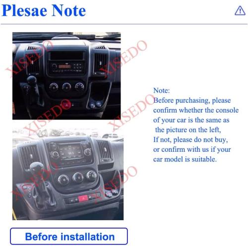 XISEDO for Dodge RAM ProMaster 1500 2500 3500 2014-2022 Car Radio Stereo Carplay IPS Android Car Stereo 9 in-Dash Head Unit WiFi GPS Navigation Steering Wheel Control RAM 2G ROM 32G