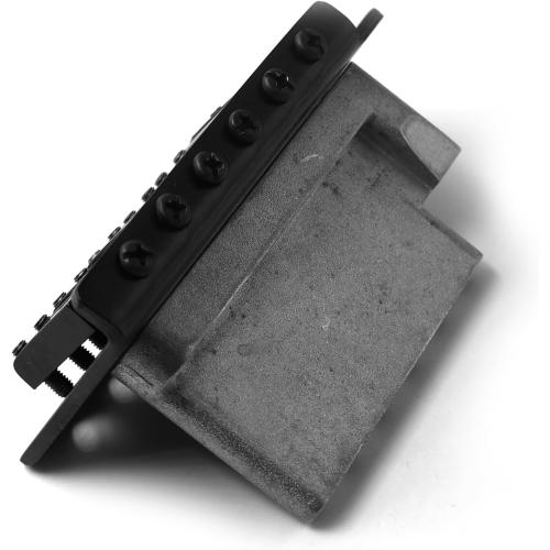 52.5mm Guitar Tremolo Bridge Set for Fender Strat Squier Electric Guitar Replacement (Black)