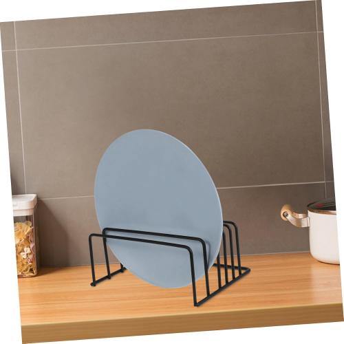 2pcs Kitchen Pot Rack Holder Dish Drying Rack Container Lid Organizer Pan Cover Bakeware Storage