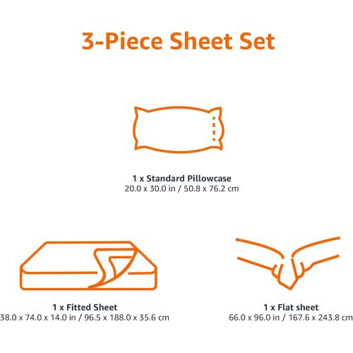 Size king sheet set...Silky y smooth pima Cotton sateen