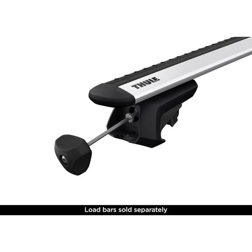 Thule Evo Raised Rail Foot 4pk, 2 locks and keys