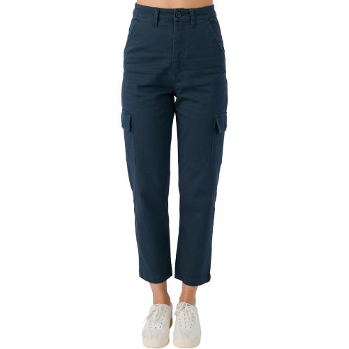 Small Navy Blue HEATHER CARGO PANTS