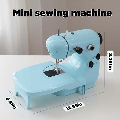 Sewing Machine Kits for Home & School | Beginner-Friendly 2-Speed Mini Machine for DIY Crafts, Household Repairs & Fun Skill-Building with Kids & Adults 301FRJ