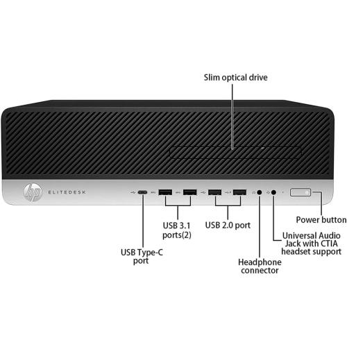 HP Elitedesk 800 G3 SFF With Keyboard and Mouse