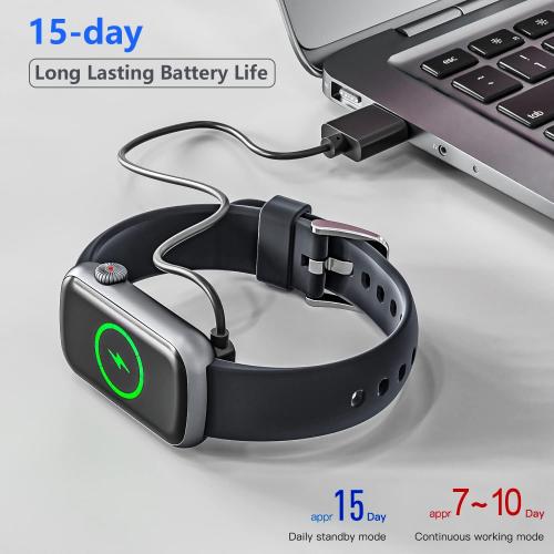 Color Copper FITVII Slim Fitness Tracker with Blood Oxygen, Blood Pressure, 24/7 Heart Rate and Sleep Tracking, IP68 Waterproof Activity Trackers and Smart Watches with Step Tracker, Pedometer for Women Men