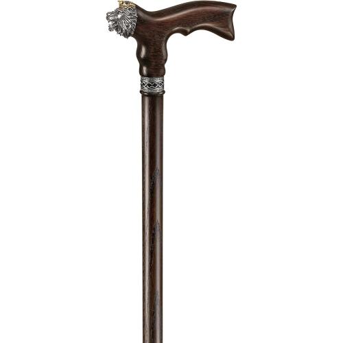 Asterom Walking Cane - Handmade Lion Canes for Men & Women - Wooden, Stylish, Cool Walking Sticks for Men, Seniors