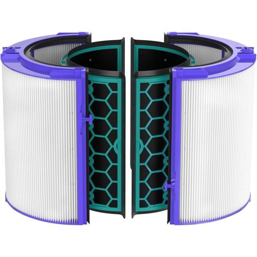 Future Way TP04 Filter Replacement Compatible with Dyson TP04 / HP04 / DP04 Air Purifier, 360 Combi Glass HEPA Carbon Filter