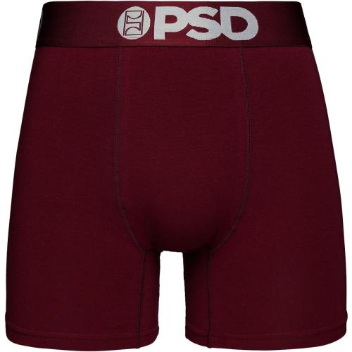 Size Small PSD Underwear Mens Boxer Briefs - Solid Basics, Mid Length Pack & Singles, Soft & Breathable Boxer Briefs for Men