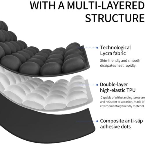 Sondor Travel Seat Cushion - Inflatable Airplane Seat Cushion for Travel.Suitable for Long Distance Sedentary People to Use,Easy to Carry.