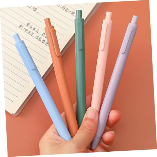 Veemoon 10 Pcs Blue Black Red Gel Ink Pens Extra Fine Point Retractable Pens for Office Sturdy and Smooth Writing for Students Teachers Adults
