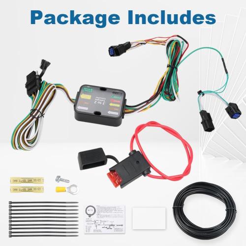 4-Pin Trailer Wiring Harness Compatible with 2023-2025 Kia Sportage 56474