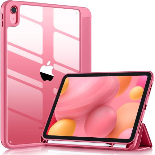 Wenlaty for iPad (A16) 11th Gen Case, iPad 10th Gen Case,Watermelon Pink