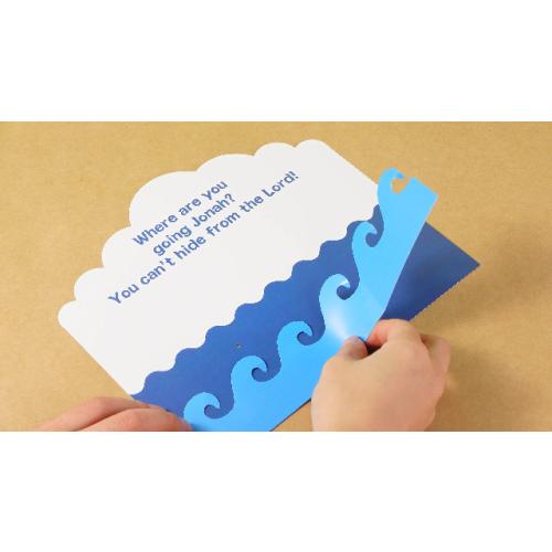 Wenqik 24 Pcs 24 Pcs Jonah and Whale Craft Kit Kids Bible Story Activities