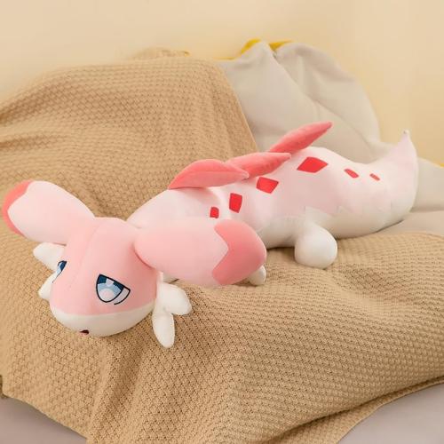 OSOCU 60 Inch Pink Chillet Plush Toys - Giant Soft Figure Doll - Huggable Stuffed Animal Plushies - Furry Stuffed Animal Pillow Gifts for Kids Girlfriend