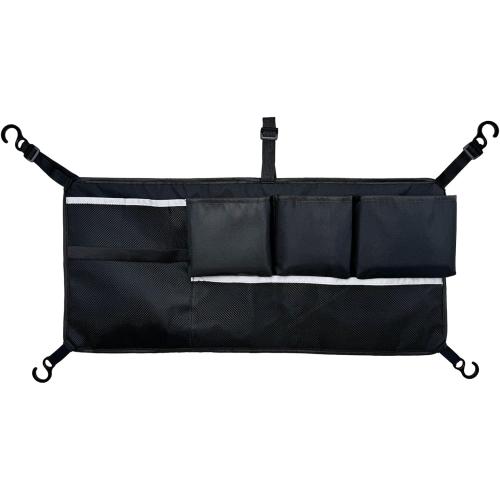 Stroller Cargo Net Organizer, Large Capacity Mesh Storage with Sorting Pockets, Compatible with W-Series and Universal Models