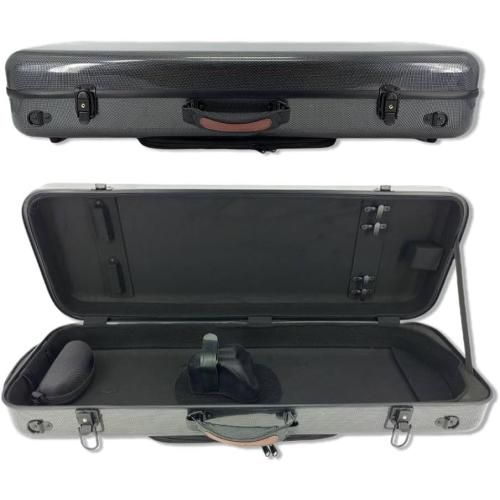 16 inch Viola Case Durable Carbon Fiber Composite Oblong Viola Box fit For 15-17inch Adjustable, Viola case Lightweight, 2.5 kg