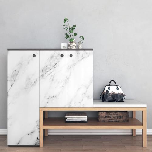 Decotalk 30x200 Countertop Vinyl Wrap Marble Contact Paper White Counter Cover for Countertops Waterproof Matte Marbles Contact Paper for Counter Top Removable Marble Wallpaper Peel and Stick