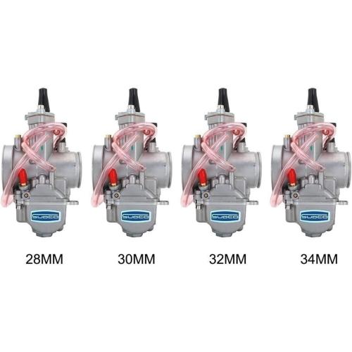 Universal Carburetor for PWK 28 30 32 34 mm 2T 4T with Power Jet Compatible for 75cc-250cc(34MM)