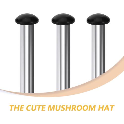 2 pack...Milisten Replacement Trampoline Pole Caps 8-Pack 1.96 Inch Plastic Tube Covers for Trampoline Safety Net Poles Durable Rod Protectors for Enclosure Nets