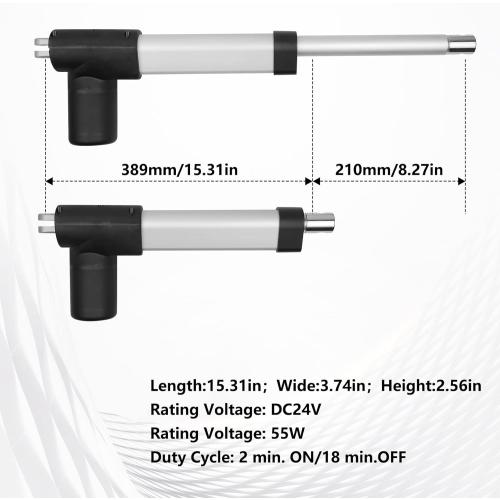 Feikeer 1.28.000.131.30 Electric Recliner Actuator Replacement Kit, Lift Chairs Motor Actuator, DC24V for Lift Chair Linear Actuator Motor, Electric Recliner Motor