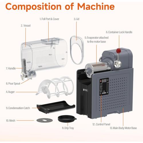 Slushie Machine for Home, Soft Serve Ice Cream Machine, 88oz Vessel Slushy Machine with 6 Preset Programs, Frozen Drink Maker for slush, Margaritas, Smoothie, Frappés, Milkshakes, and More