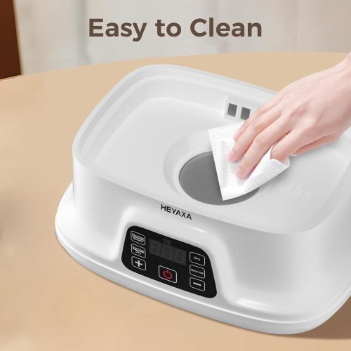 HEYAXA Baby Bottle Steri-lizer and Dryer, 10 Bottles Large Capacity, 4 in 1 Electric Steamer and Dryer for All Bottles, Parts & Baby Essentials, Touch Screen and Auto-Off